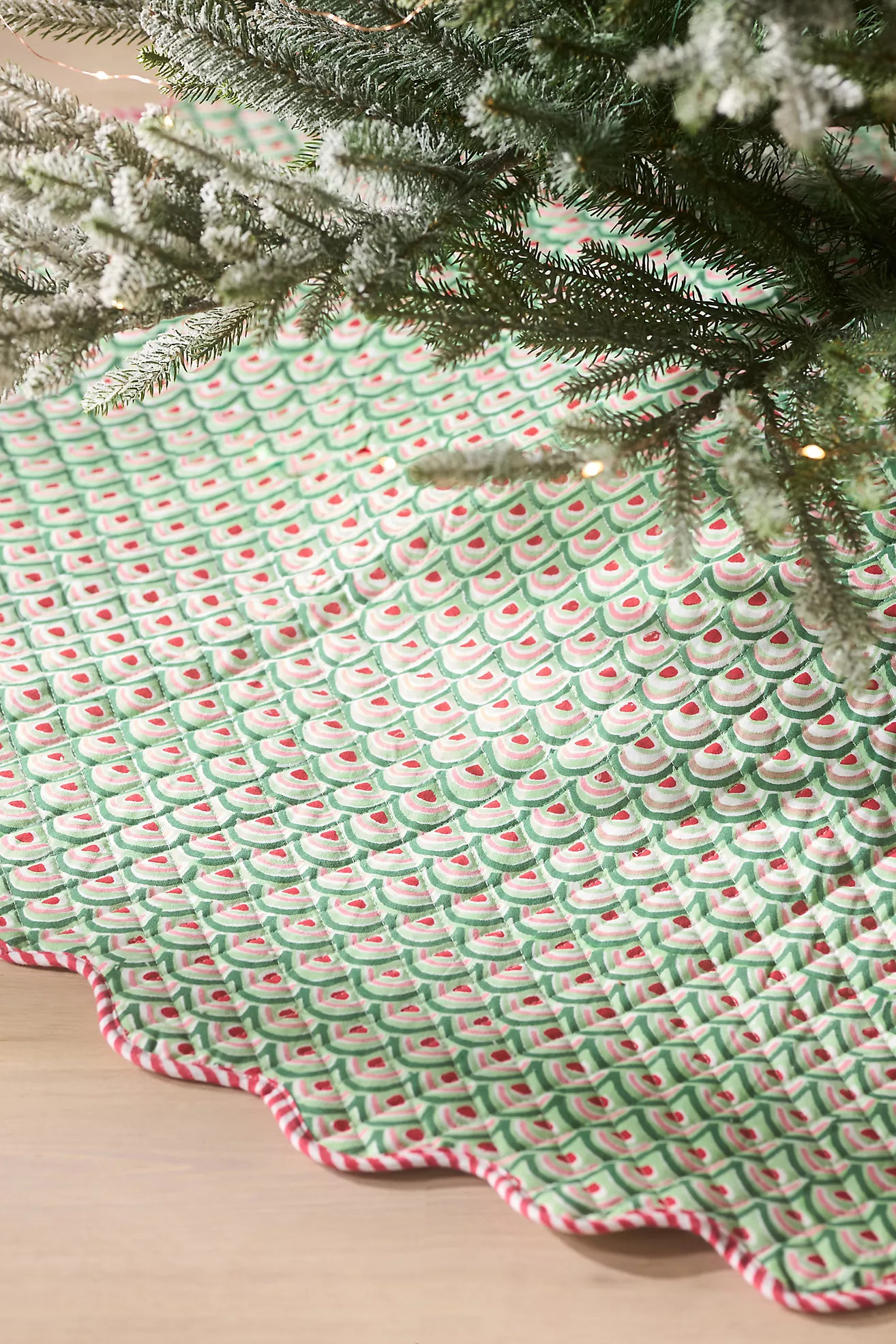 Furbish Studio Frostine Tree Skirt | Anthropologie (US)