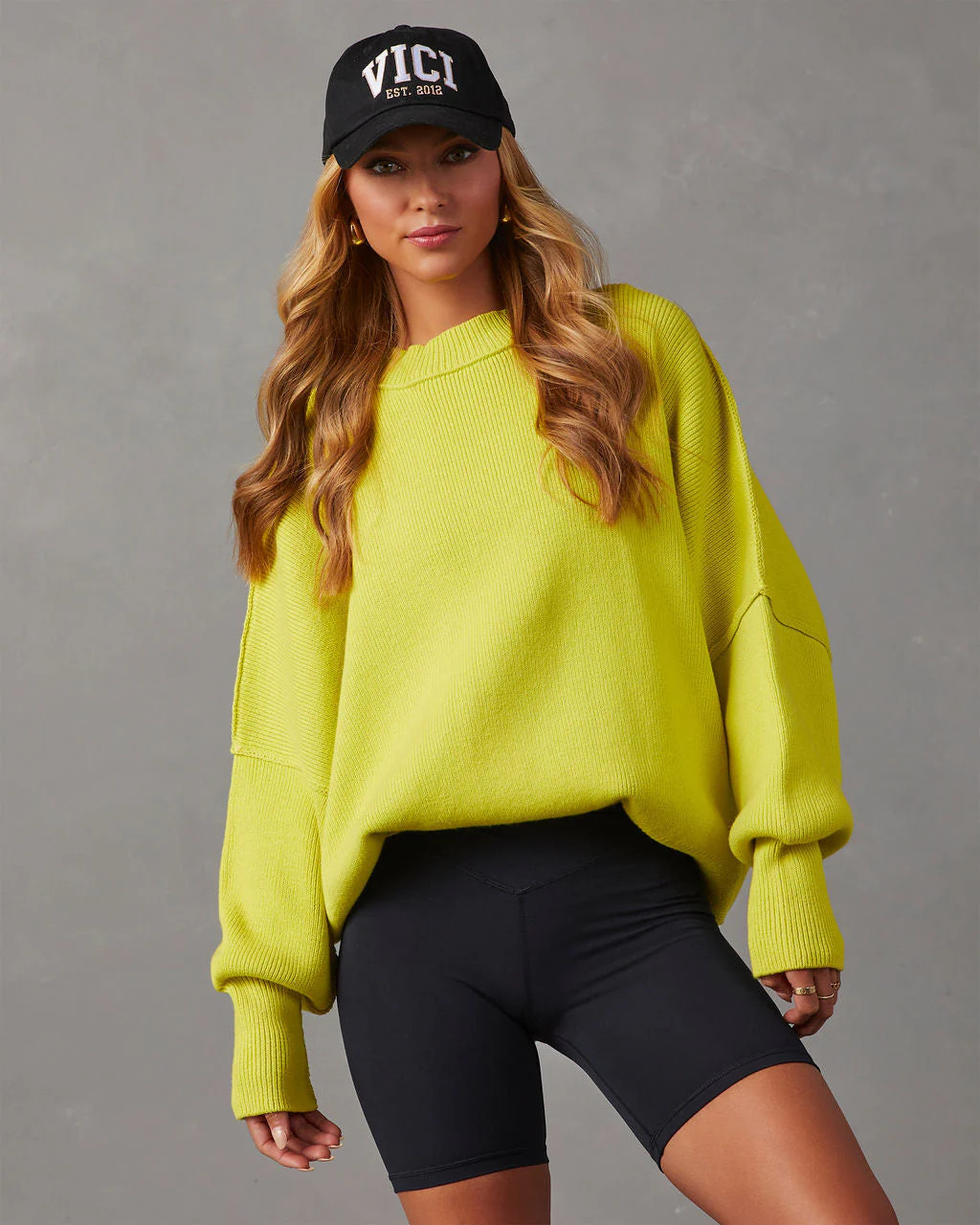 Elouise Knit Oversized Pullover Sweater | VICI