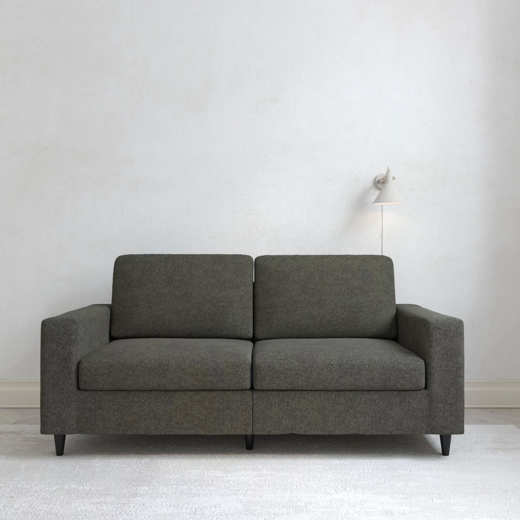 DHP Cooper 3 Seater Sofa, Living Room Furniture, Gray Linen | Walmart (US)