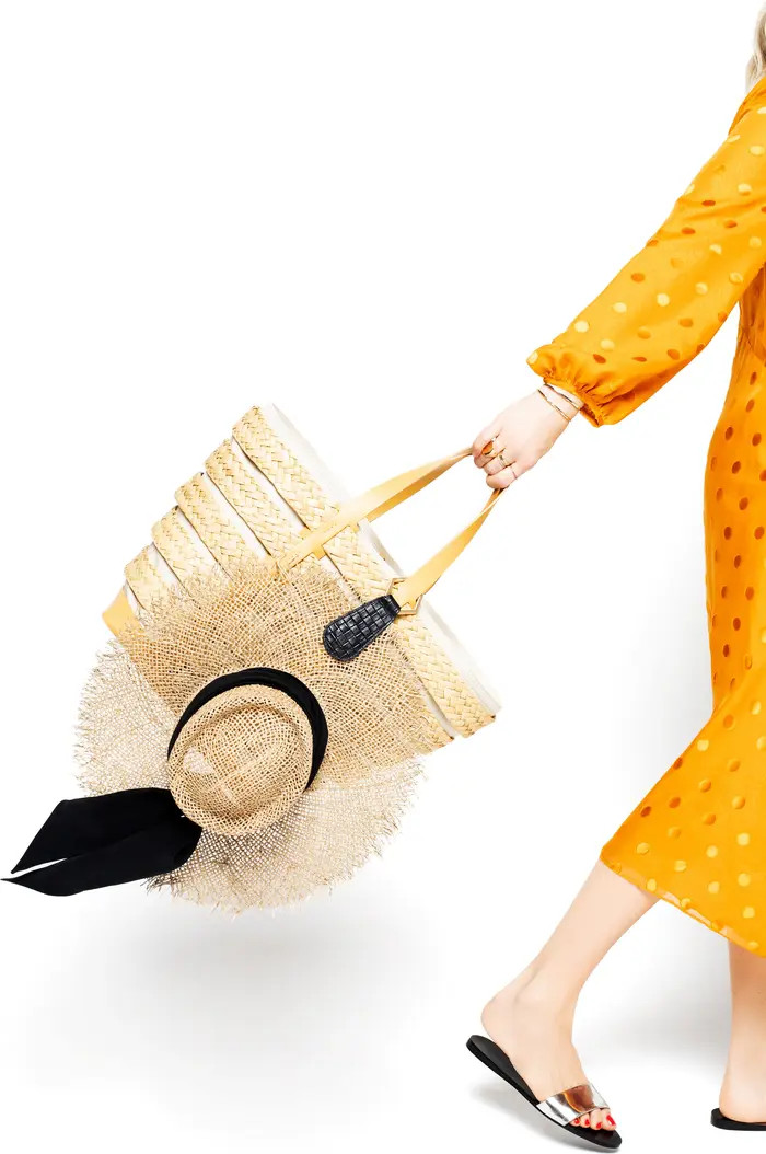 Lindsay Albanese TOPTOTE Leather Hat Holder | Nordstrom | Nordstrom