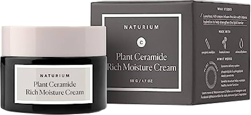 Naturium Plant Ceramide Rich Moisture Cream, Hydrating & Anti-Aging Skincare, 1.7 oz | Amazon (US)