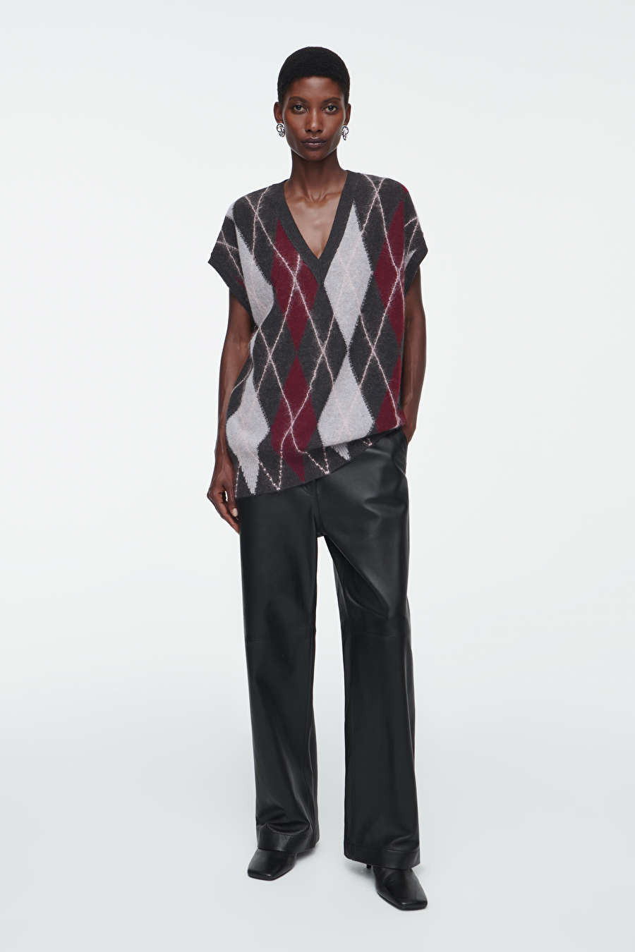 ARGYLE WOOL VEST | COS (EU)