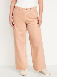 Mid-Rise Baggy Wide-Leg Jeans | Old Navy (US)