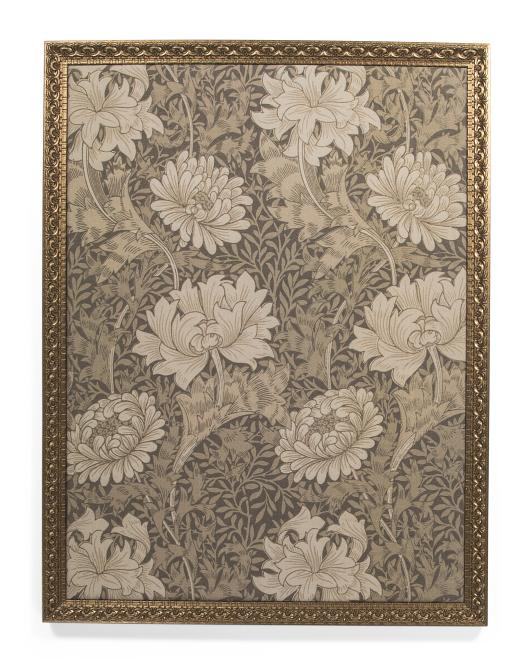 25.5x19.5 Printed Floral Ornate Border Wall Pinboard | TJ Maxx