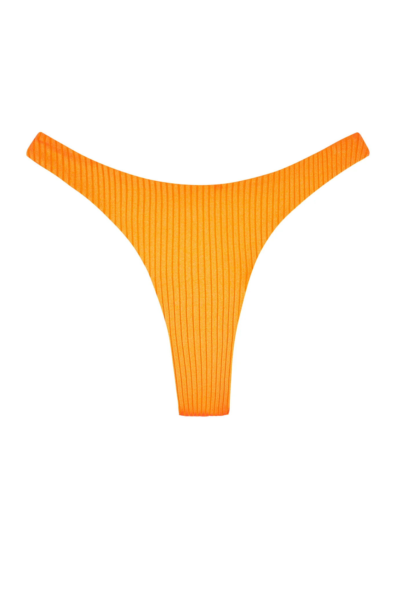 Tamarama Bottom - Clementine Wide Rib | Monday Swimwear