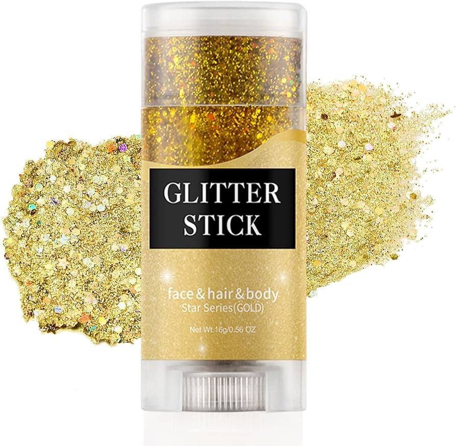Face Body Glitter Stick,Holographic Sparkle Waterproof Hair Glitter Stick for Kids and Women for ... | Amazon (CA)