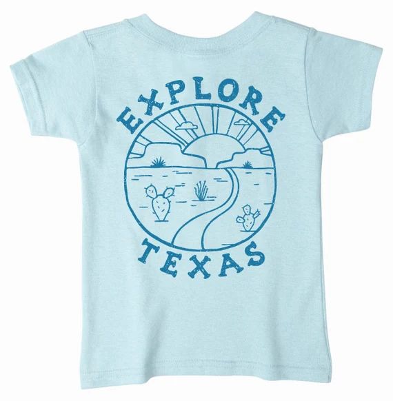 Explore Texas | Blue | Etsy (US)