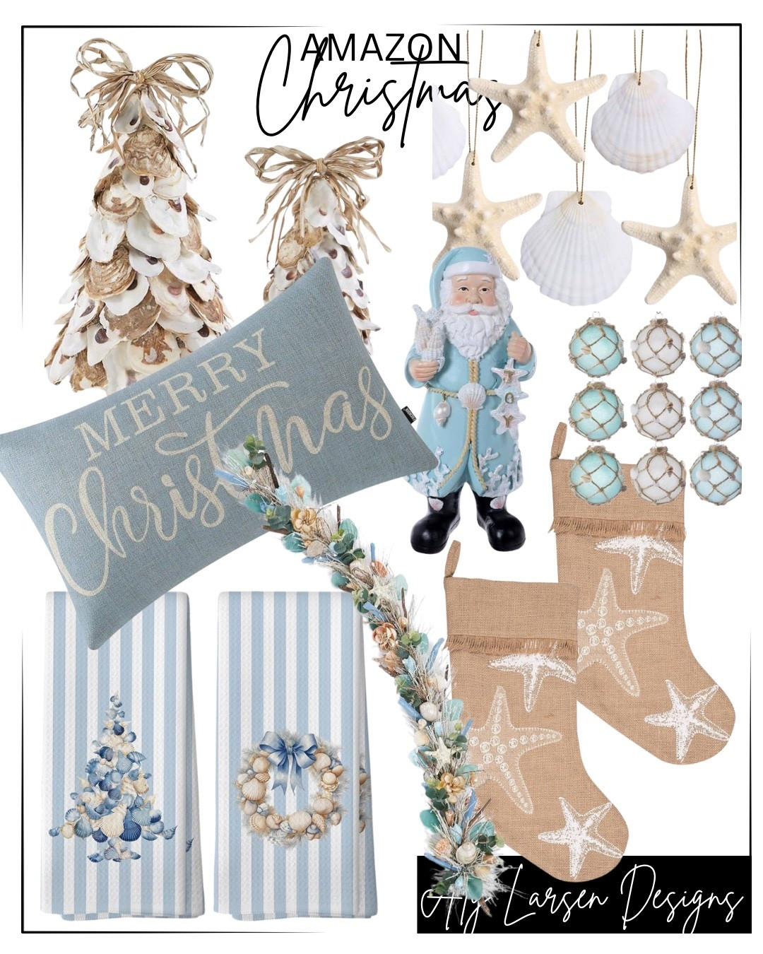 Amazon coastal Christmas 

#LTKHoliday #LTKSeasonal #LTKHome