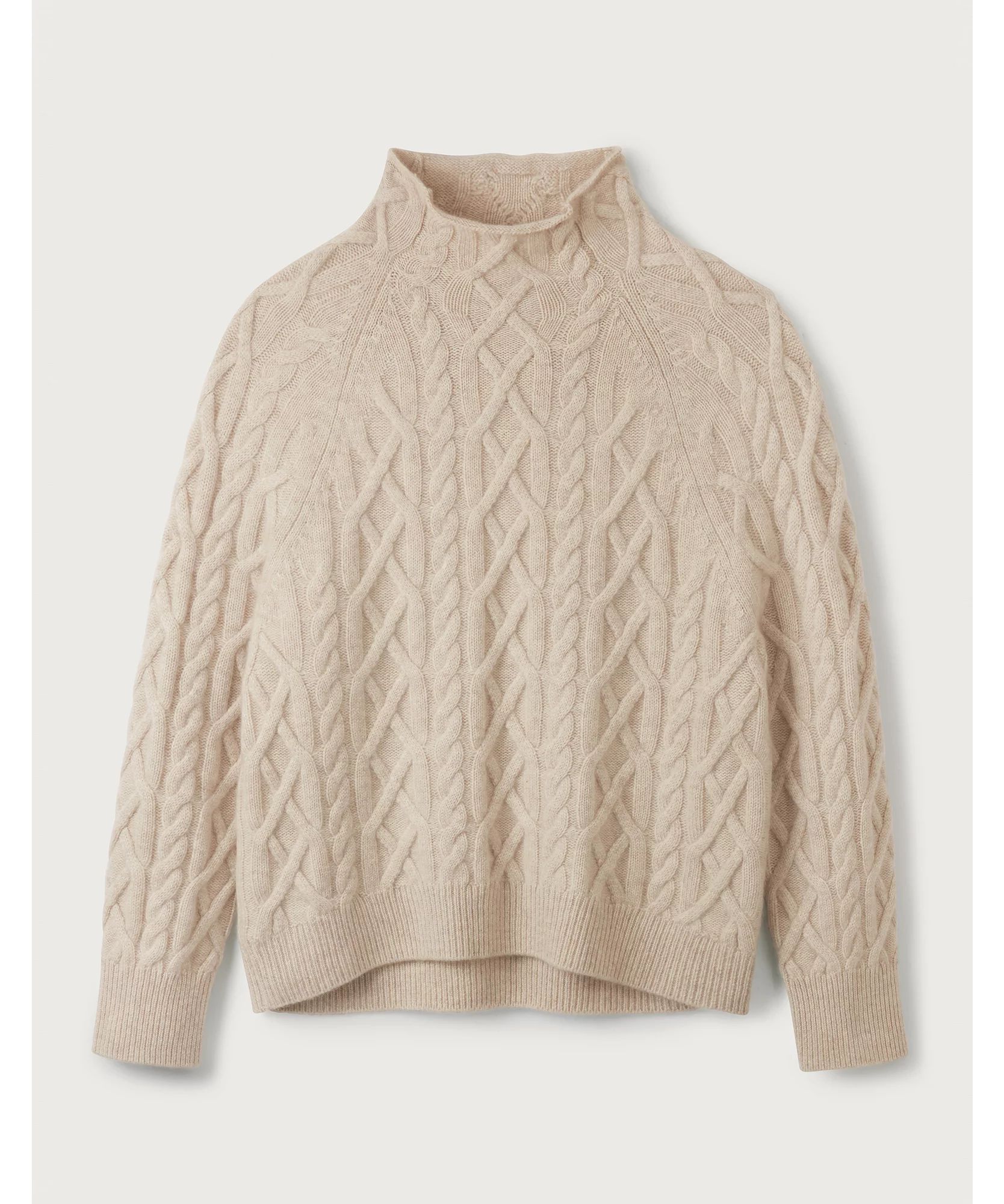 Cashmere Cable Jumper | The White Company (UK)