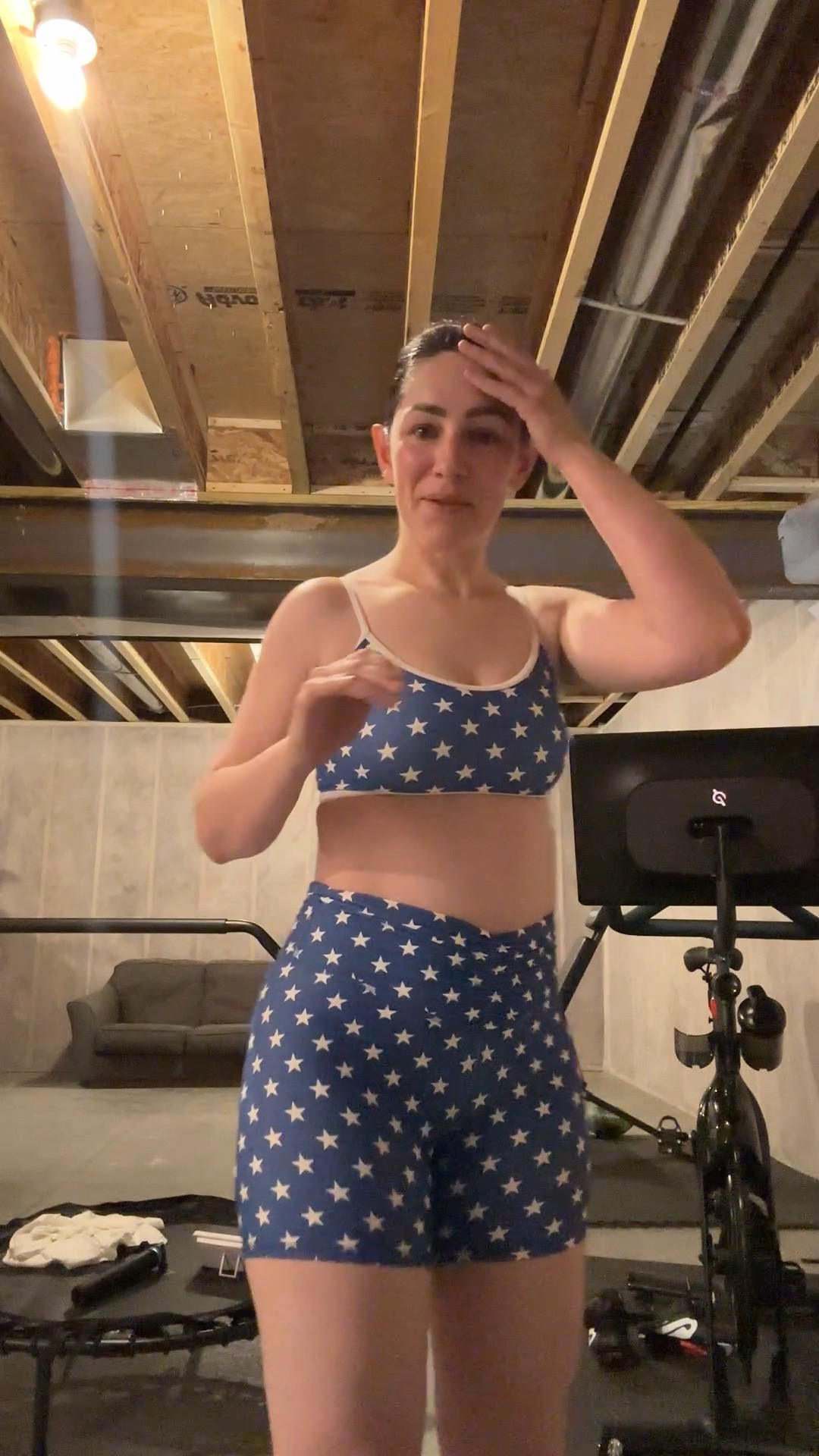 I love this workout set! I’m wearing a small in the top and medium in the bottoms 🩵

#LTKFindsUnder50 #LTKSummerEdit #LTKActive