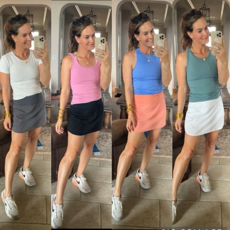 Like and comment “TENNIS SKIRT” to have all links sent directly to your messages. Tennis dresses, skirts are majorly trending so wanted to share my hands down favorite! It’s the most flattering fit with a straight front hut then the fun details on the back and available in a ton of colors ✨ 
.
#amazonfashion #amazonfinds #founditonamazon #tennisskirt #tennisdress #pickleball #casualoutfit #momstyle 

#LTKsalealert #LTKfitness

#LTKActive