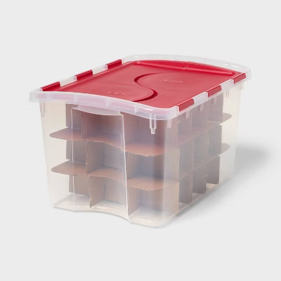 48qt Flip Lid Ornament Box - Brightroom™ | Target