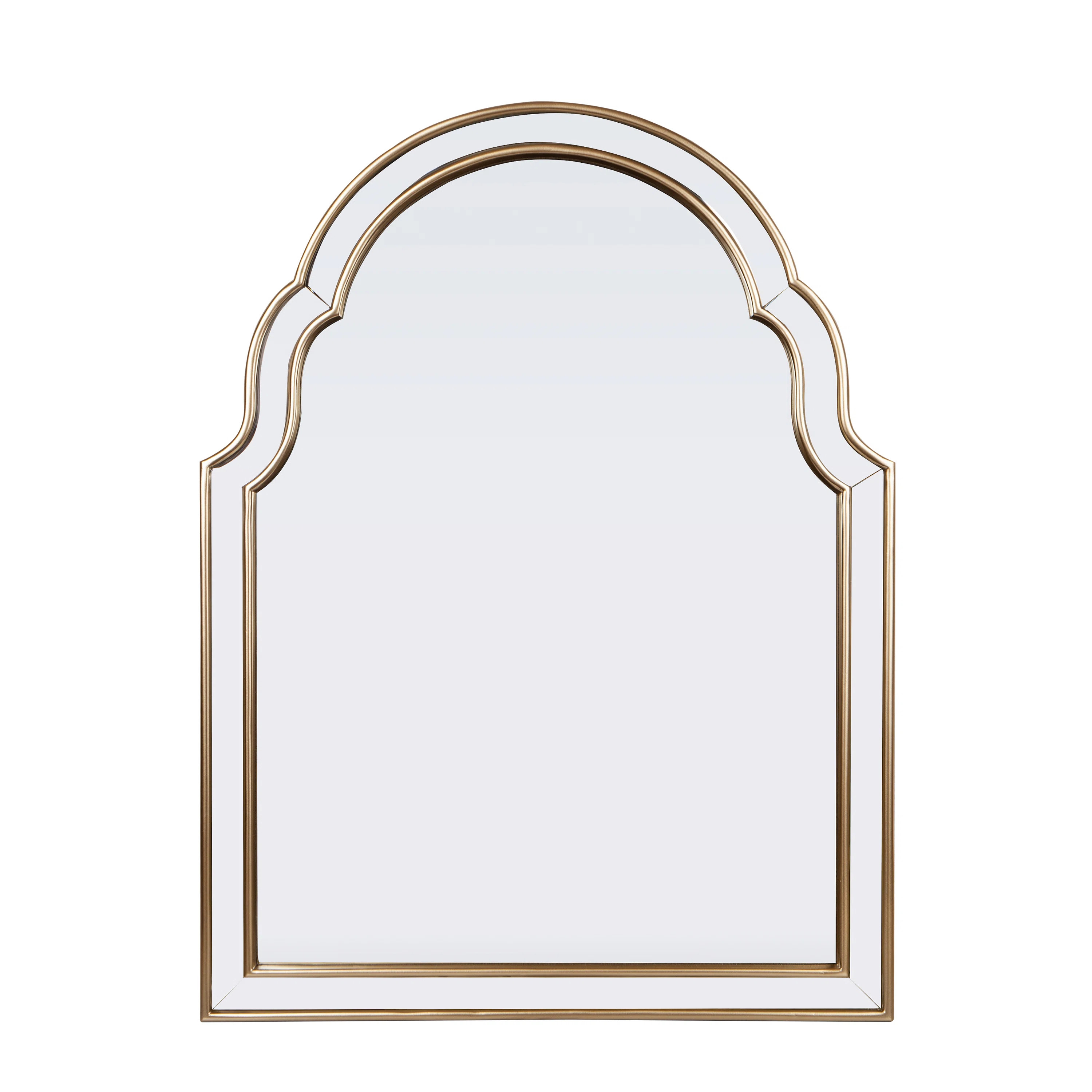 House of Hampton® Euri Arch Antique Gold Wall Mirror for Wall Decor | Wayfair | Wayfair North America