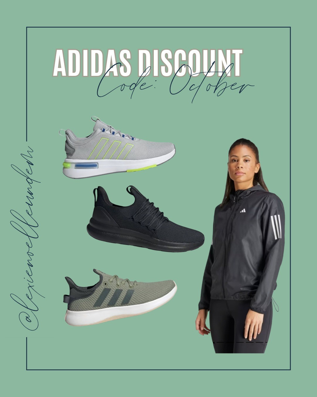 Huge fall blow out savings for AdidasDiscount Code OCTOBER to save

#LTKActive #LTKFindsUnder100 #LTKSaleAlert