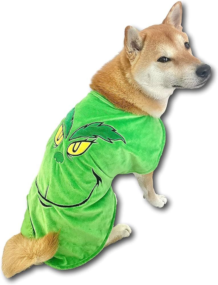 ComfyCamper Green Monster Dog Costume - X Large Medium Small French Lab Shepherd Retriever Cospla... | Amazon (US)