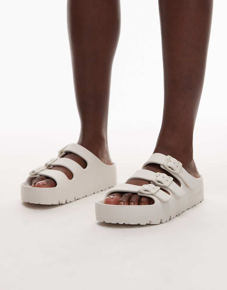 Birkenstock Florida III Flex Platform EVA in eggshell-White | ASOS (Global)