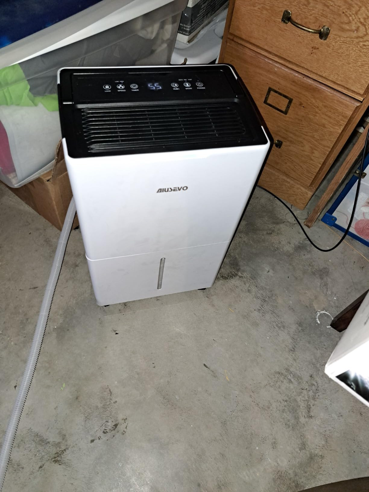 5,000 Sq. Ft Dehumidifier for Basements and Home, Aiusevo 52 Pint Dehumidifiers with Drain Hose I... | Amazon (US)