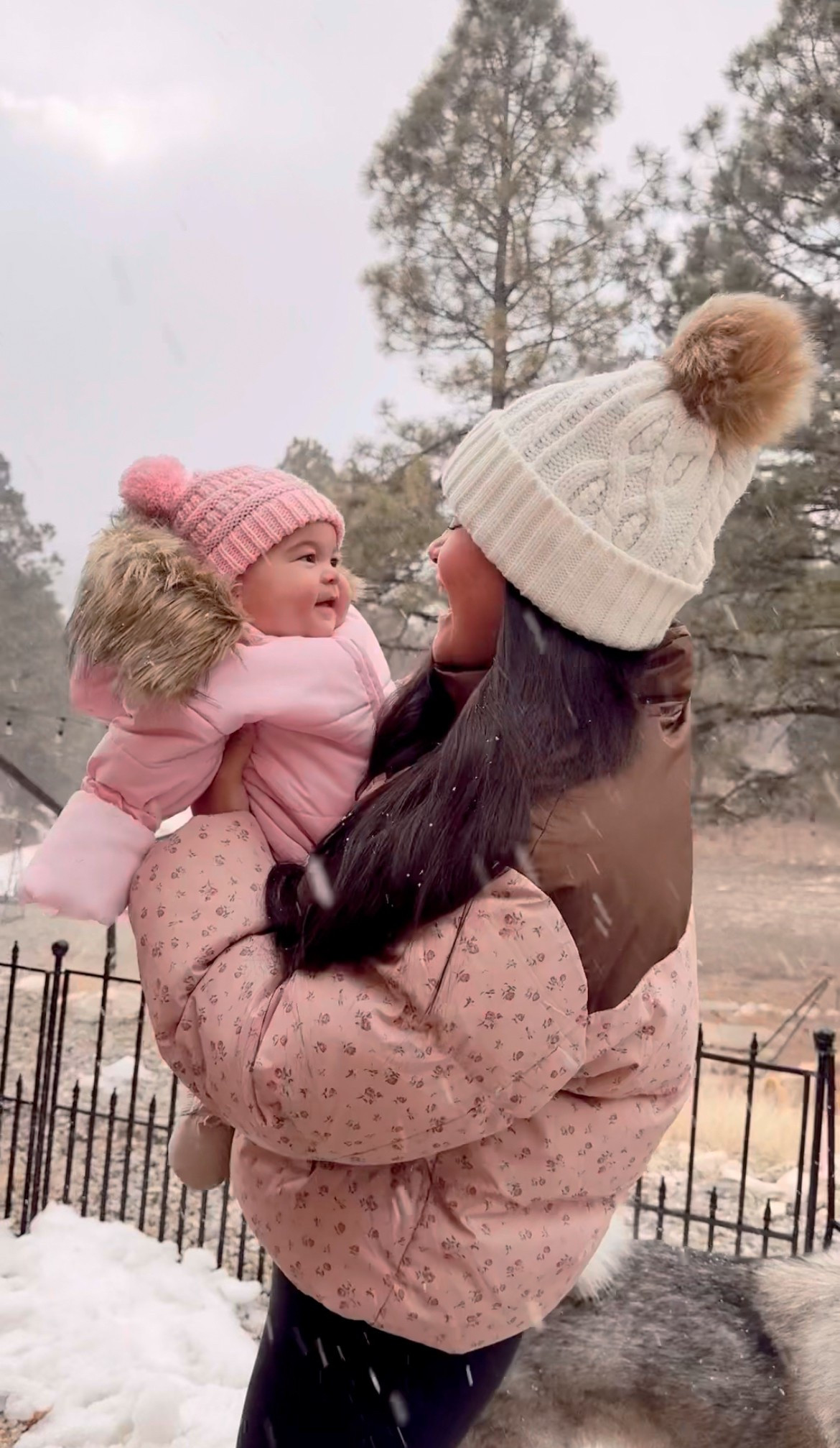 Snow bunny outfit with baby girl 

#LTKBaby #LTKSeasonal