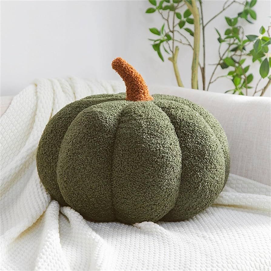 Zuwxeu Pumpkin Pillow,Pumpkin Shaped Throw Pillow Cushion, Pumpkin Plush Floor Pillow,Pumpkin Pil... | Amazon (US)