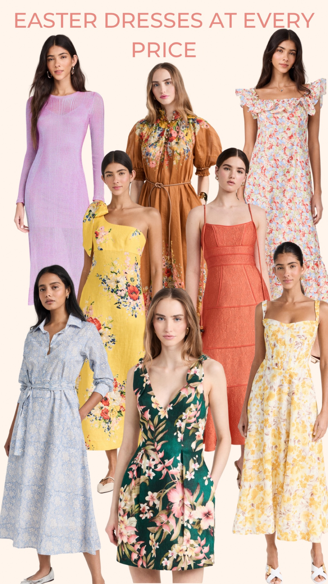 Easter Dresses at Every Price 


#LTKstyletip #LTKSeasonal