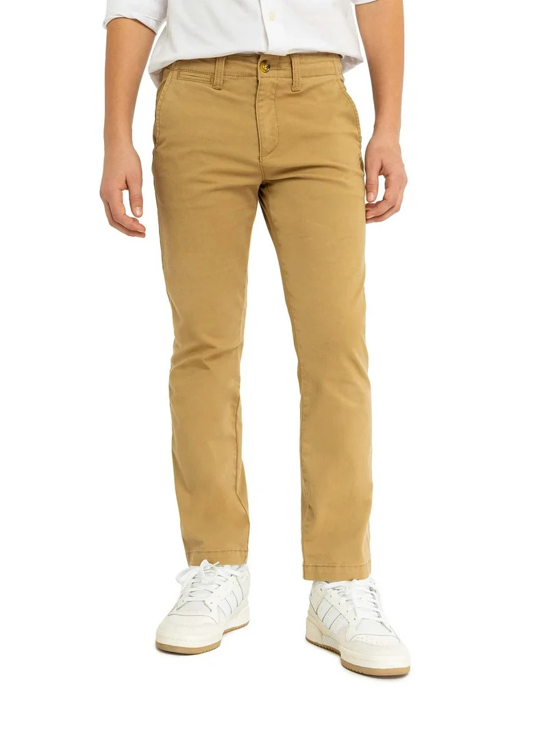 U.S. Polo Assn. Boys Lived in Chino Pant, Sizes 4-18 | Walmart (US)