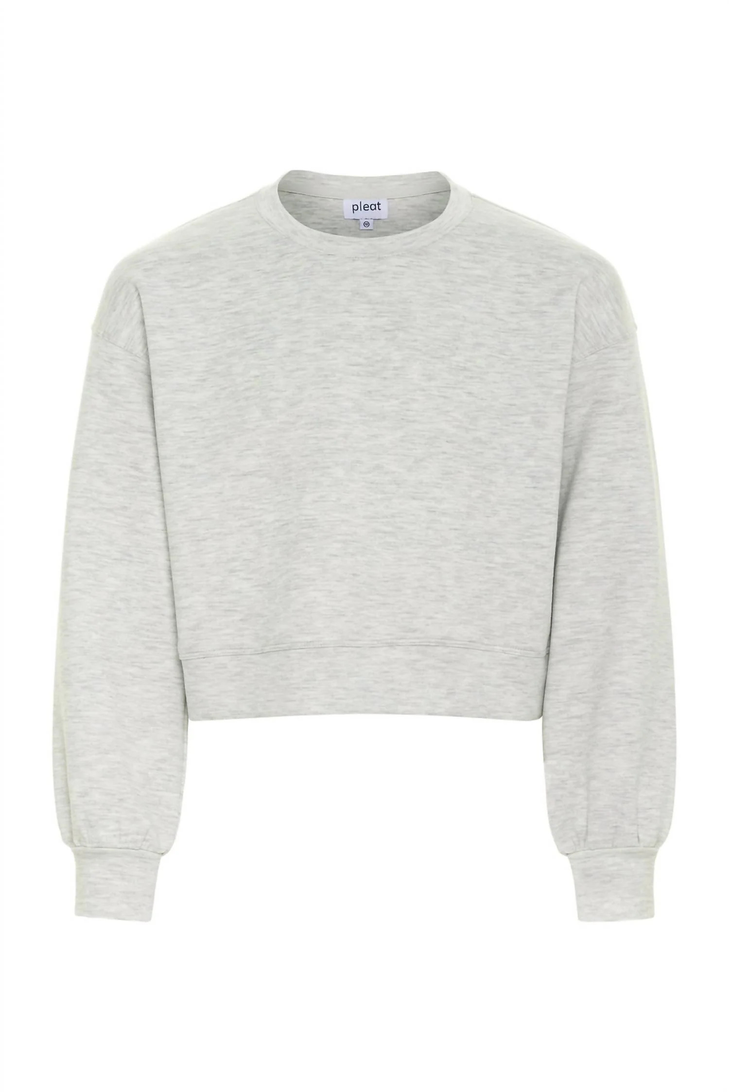 Girls Darby Sweatshirt In Heathered Grey | Shop Simon