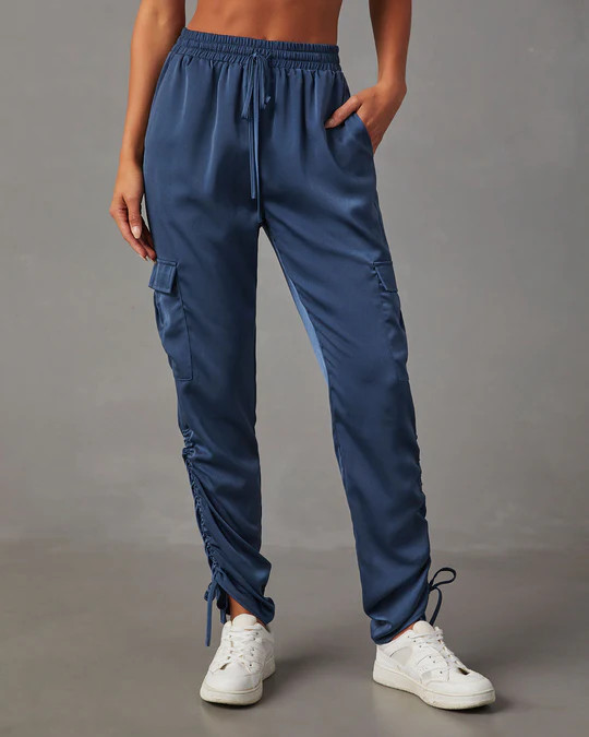 Moon Lover Satin Cargo Pants | VICI