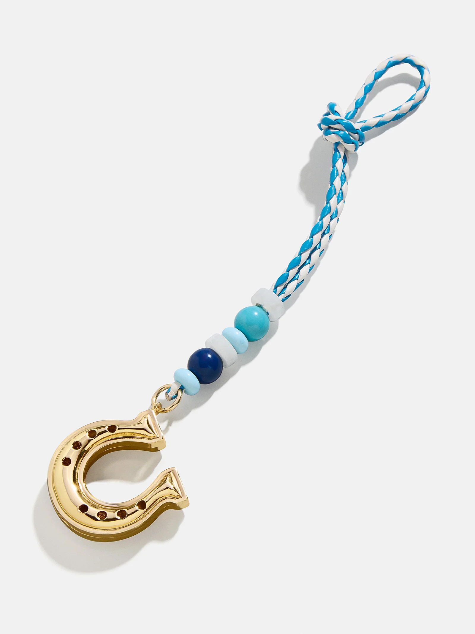 Lucky Hoof Bag Charm - Blue | BaubleBar (US)