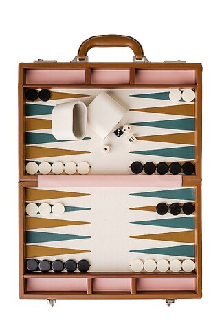 business & pleasure co. Backgammon Set in Antique White from Revolve.com | Revolve Clothing (Global)
