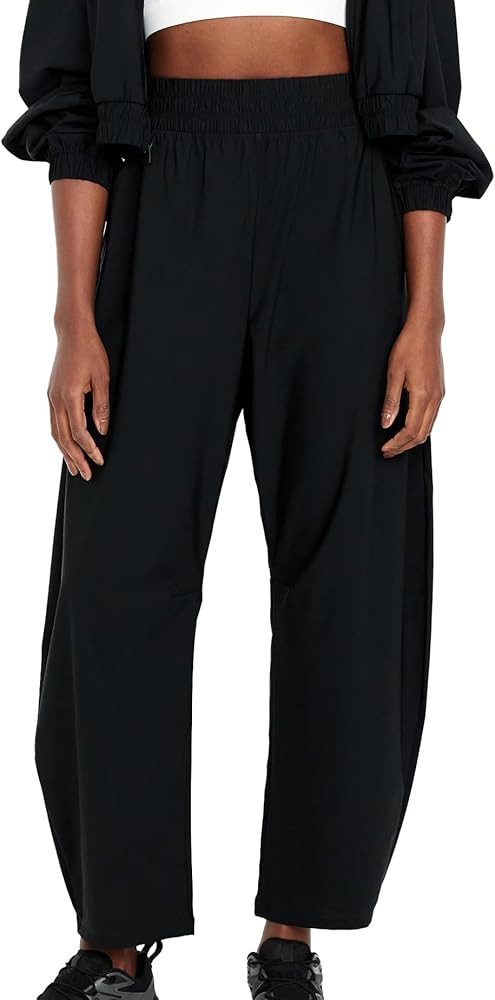 Barrel Pants Women Baggy Wide Leg Elastic Waisted Sweatpants Athletic Clothes Lounge Palazzo Trou... | Amazon (US)