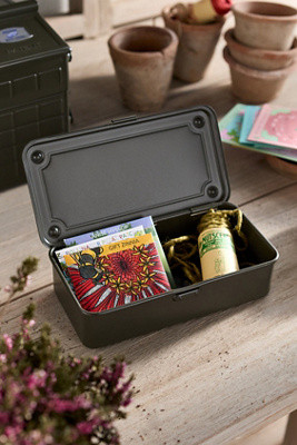 Toyo Steel Mini Seed Storage Box, Green | Terrain