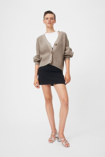 Rib-knit cardigan | H&M (UK, MY, IN, SG, PH, TW, HK)