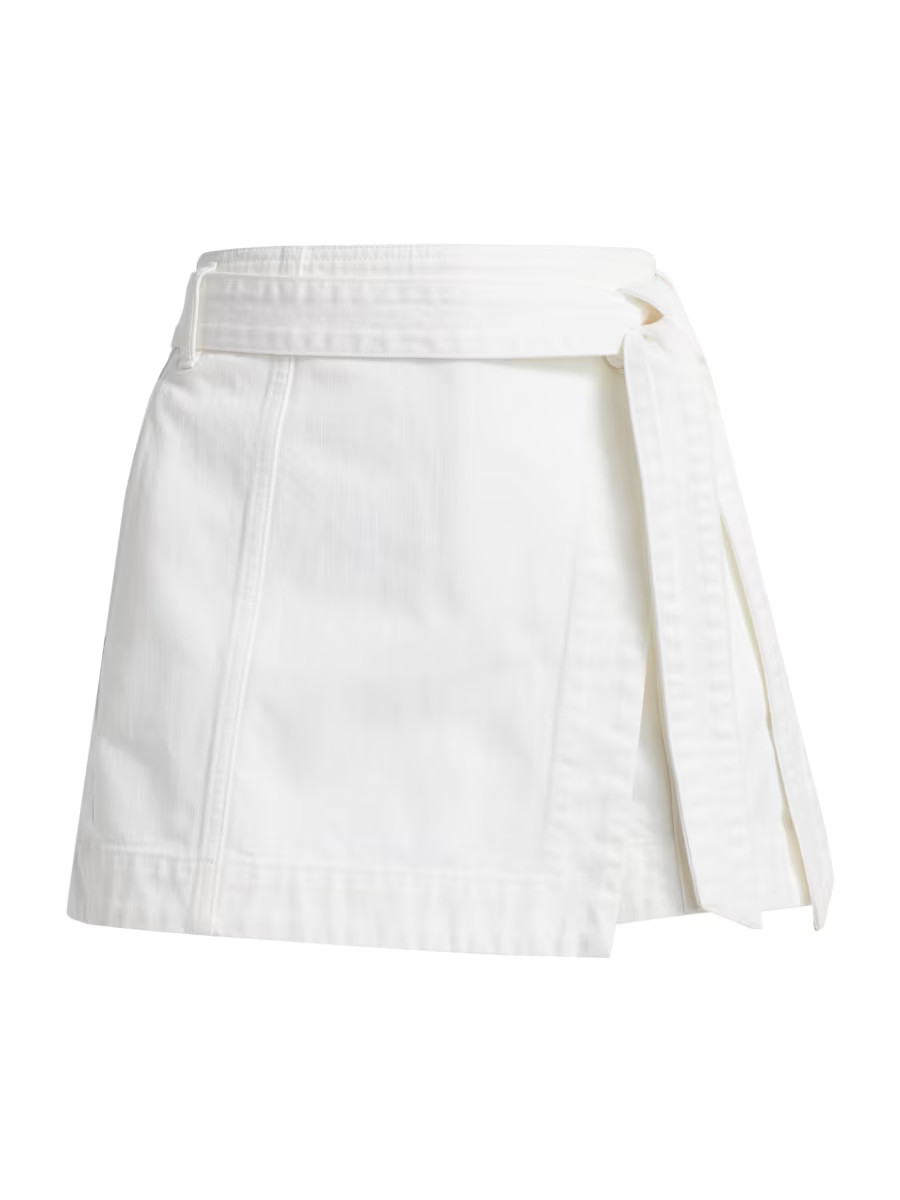 Agee Cotton-Blend Skort | Saks Fifth Avenue