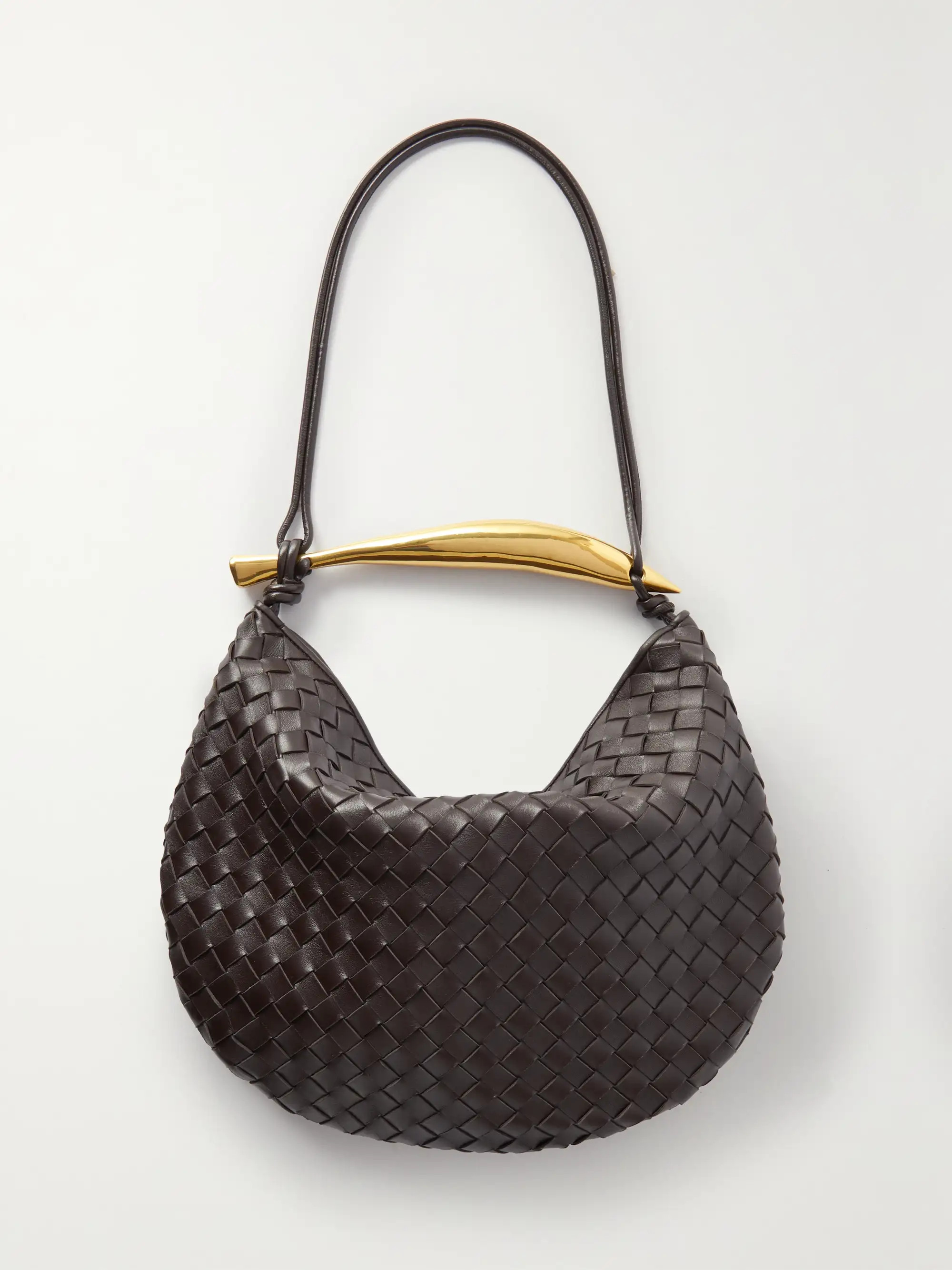 Sardine medium intrecciato leather shoulder bag | NET-A-PORTER (US)