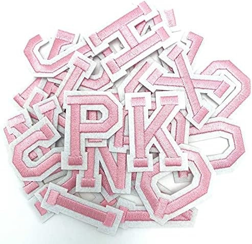 Jongdari Iron on Letters, 52 Pcs Alphabet Patches with Ironed Adhesive, Decorate Repair Patches for  | Amazon (US)