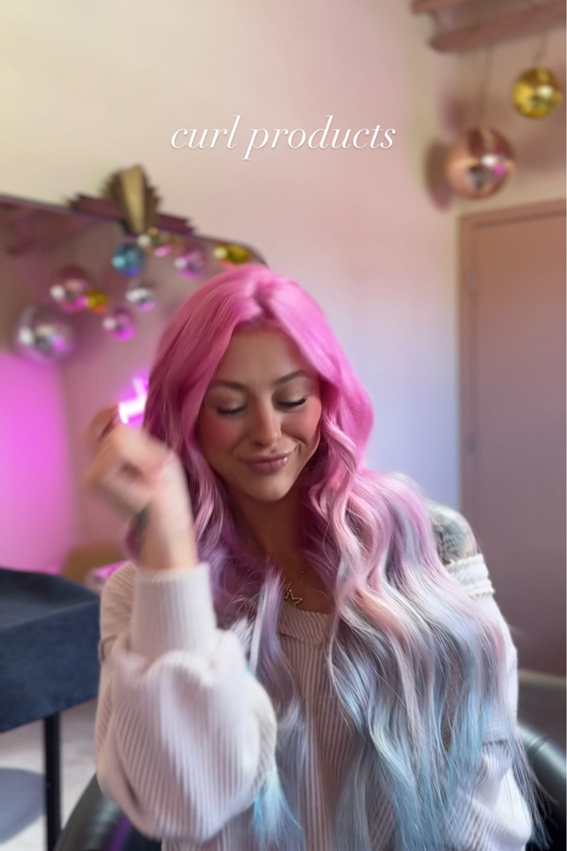 all the things i use for my curls 💅🏼 
Used Kevin Murphy session spray in the video. Linking other products that i love :)