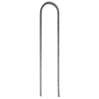 6 in. Galvanized Stakes for use with 1/4 in. or 1/2 in. Drip Tubing (10-Pack) | The Home Depot