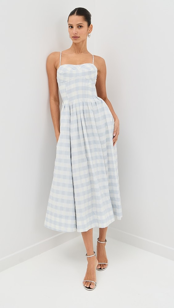 SIMKHAI Kittiya Midi Dress | Shopbop | Shopbop