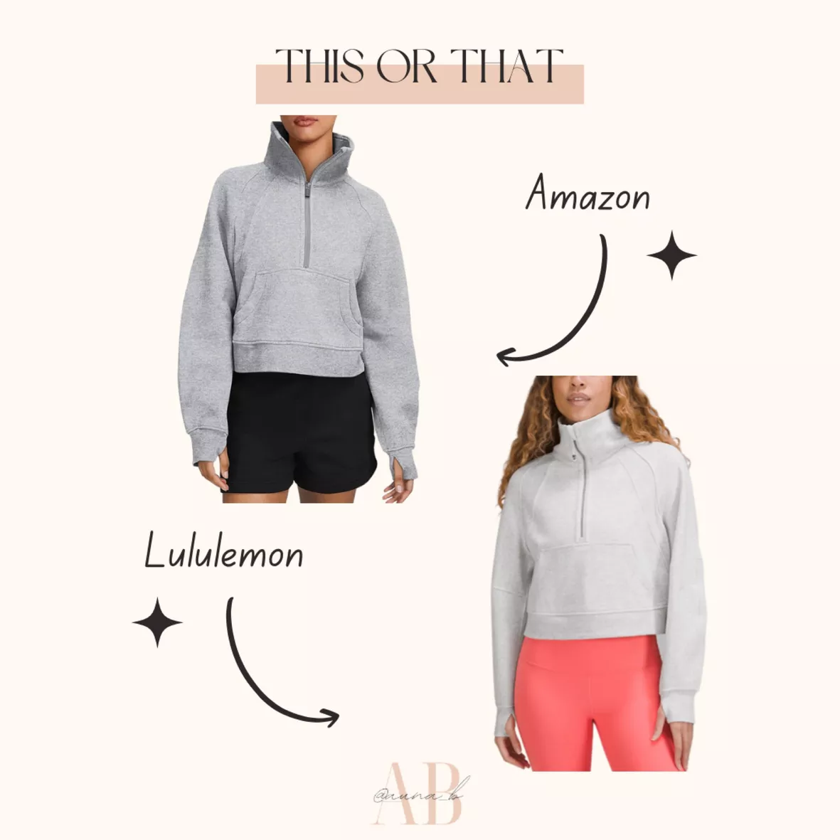 lululemon scuba versus dupes｜TikTok Search