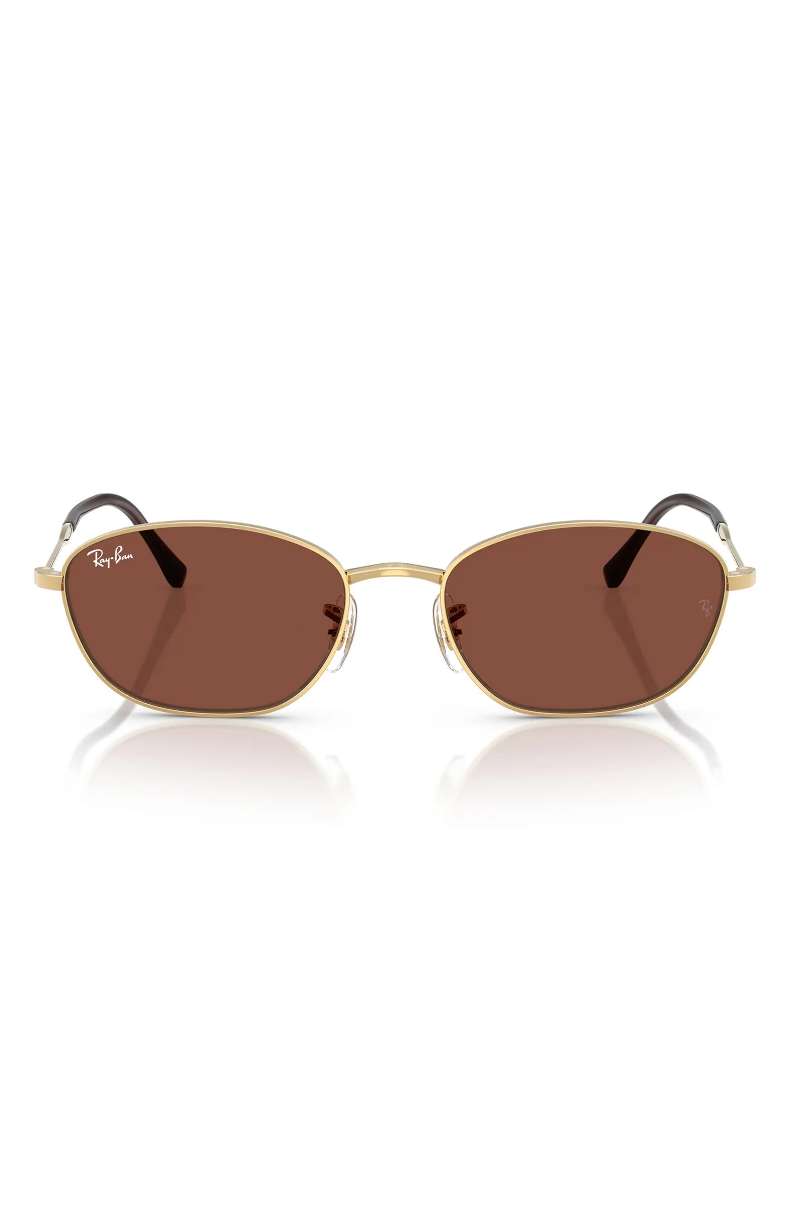 58mm Irregular Oval Sunglasses | Nordstrom