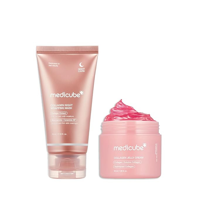 medicube Korean Collagen for Beginner: Collagen Overnight Wrapping Peel Off Facial Mask Pack and ... | Amazon (US)