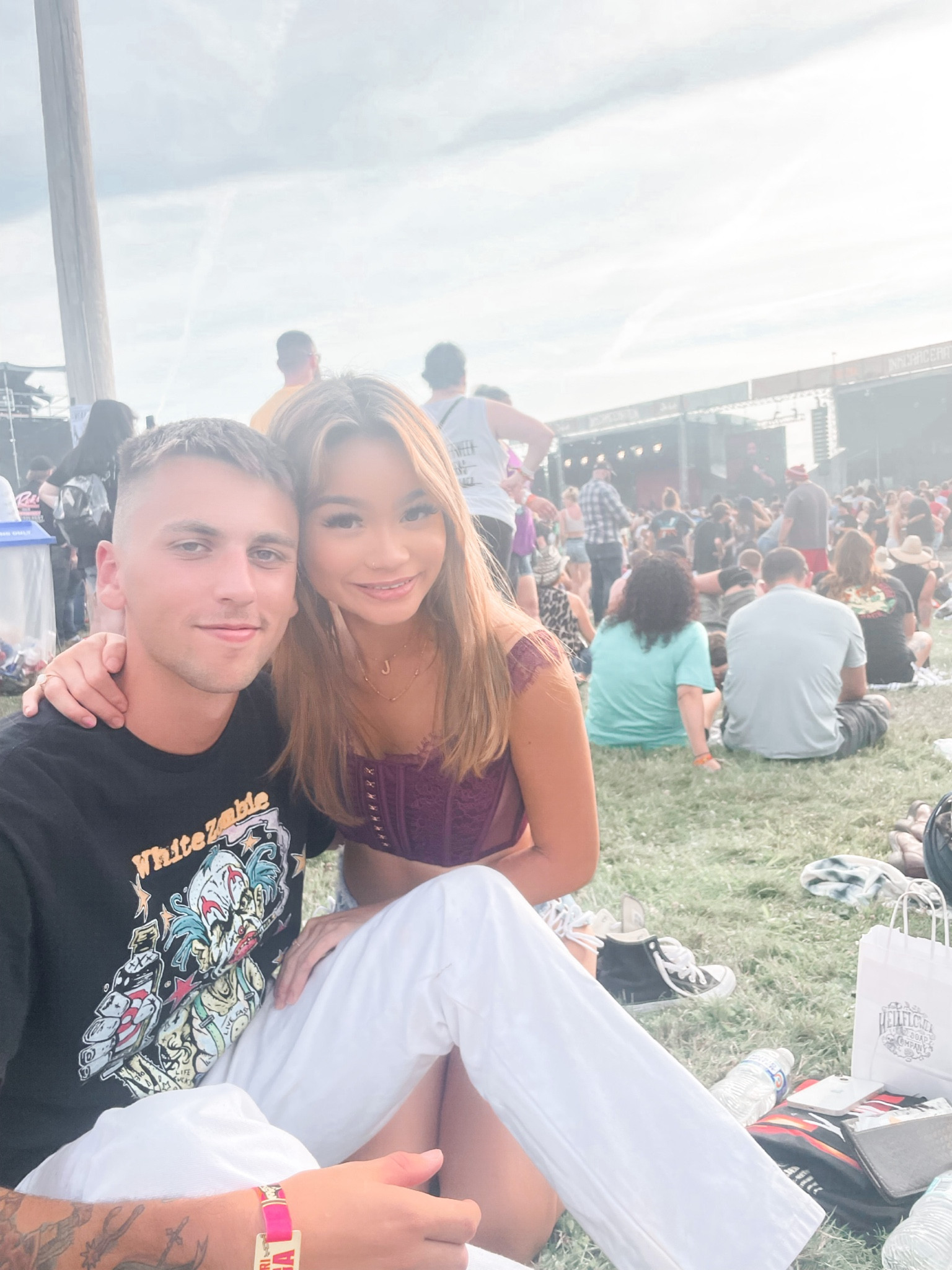 Our Inkcarceration Rock Music Festival Outfits 🤍
rockville. inkcarceration. rock music concert. festival. victorias secret. corset. lace up jean shorts. booty shorts. black chuck converse. white slip on vans. white zombie clown tshirt. 1995 vintage tshirt. white wrangler cowboy cut jeans. kendra scott. jewelry.


#LTKmens #LTKshoecrush #LTKstyletip