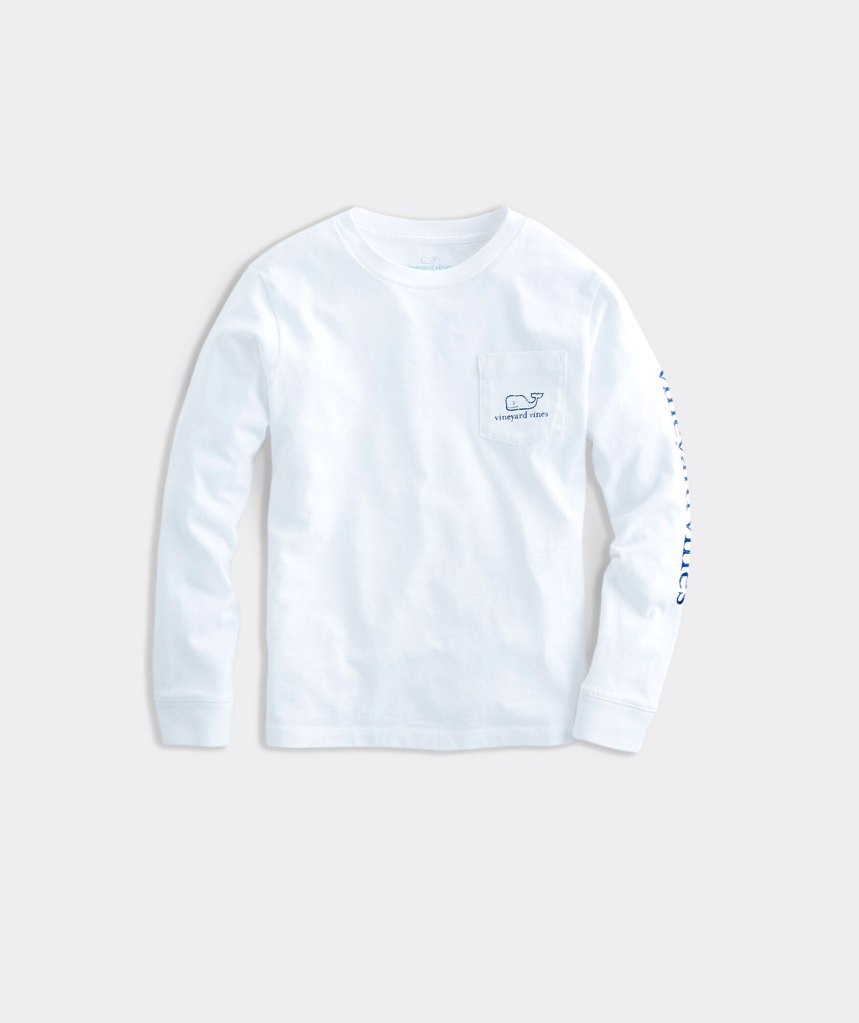 Kids Long-Sleeve Vintage Whale Graphic T-Shirt | vineyard vines