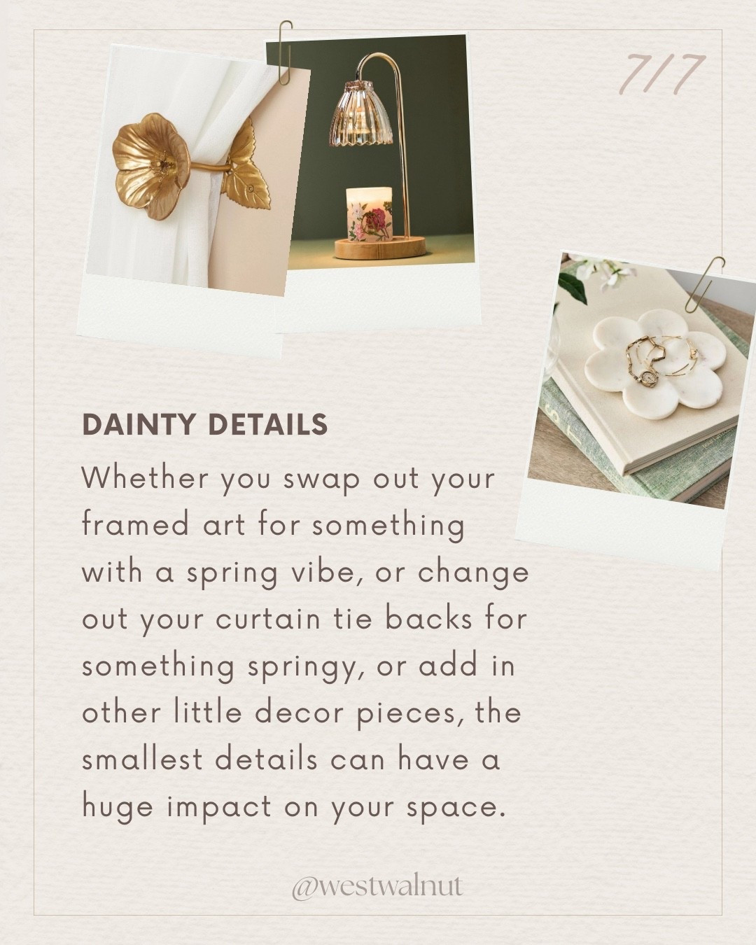 It’s finally time to start transitioning our bedrooms into a more light, airy, spring feel! Here are 7 simple additions for a fresh spring bedroom!

1. swap for soft, lightweight bedding
2. brighten up the space by adding mirrors
3. bring in fresh florals
4. swap for spring scented candles and diffusers
5. incorporate subtle spring colors into your palette
6. add in soft layers and swap for sheer curtains
7. sprinkle in little spring details 

Check out my other 6 spring bedroom additions on LTK. 

#springdecor #bedroomdecor #bedroomstyling #springhomedecor #bedroominspo #modernbedroom #springrefresh 

#LTKHome