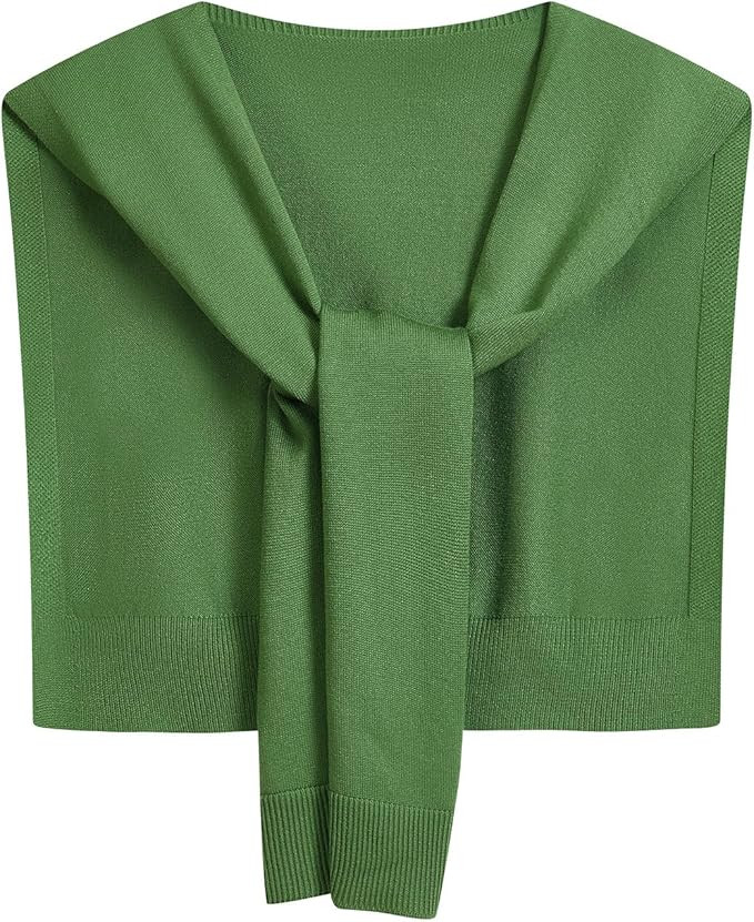 Sweater Shawl Wraps for Women, Fashion Knitted Shawls Scarf Cape, Shoulder Sweater for Travel Cas... | Amazon (US)
