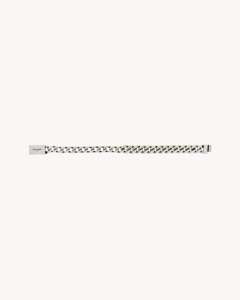 curb chain bracelet in metal | Saint Laurent Inc. (Global)