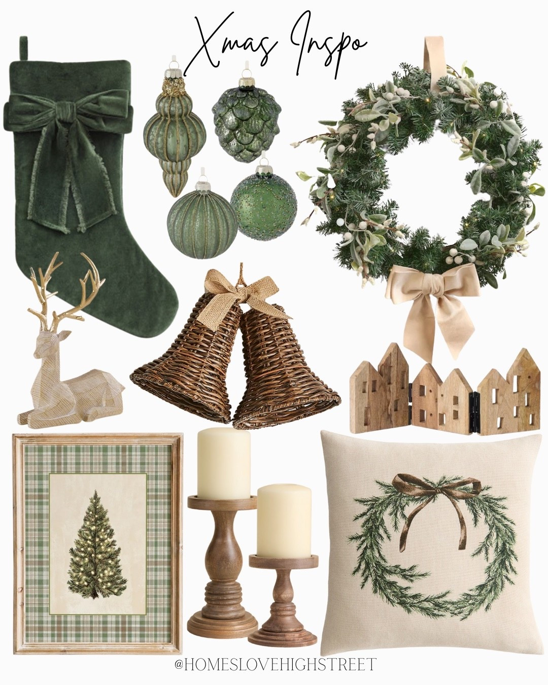 Neutral Xmas decor vibes 

#LTKuk #LTKhome #LTKfestive