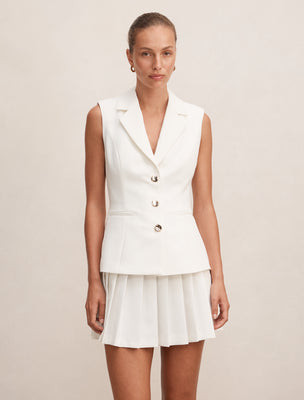 Lucy Sleeveless Blazer Mini Dress | Ever New US