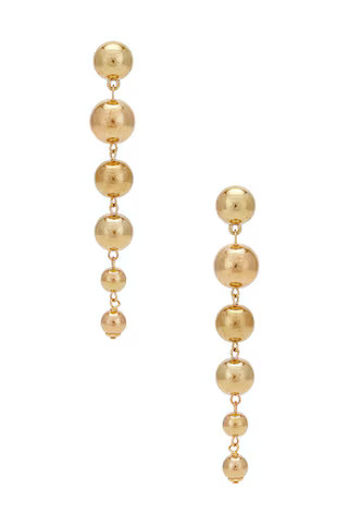SHASHI Fort Knox Drop Earrings in Gold from Revolve.com | Revolve Clothing (Global)
