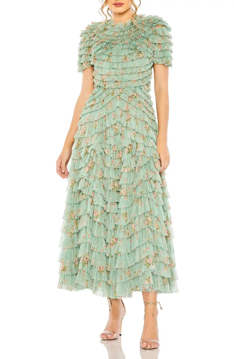 Mac Duggal Tiered Ruffle Maxi Dress | Nordstrom | Nordstrom